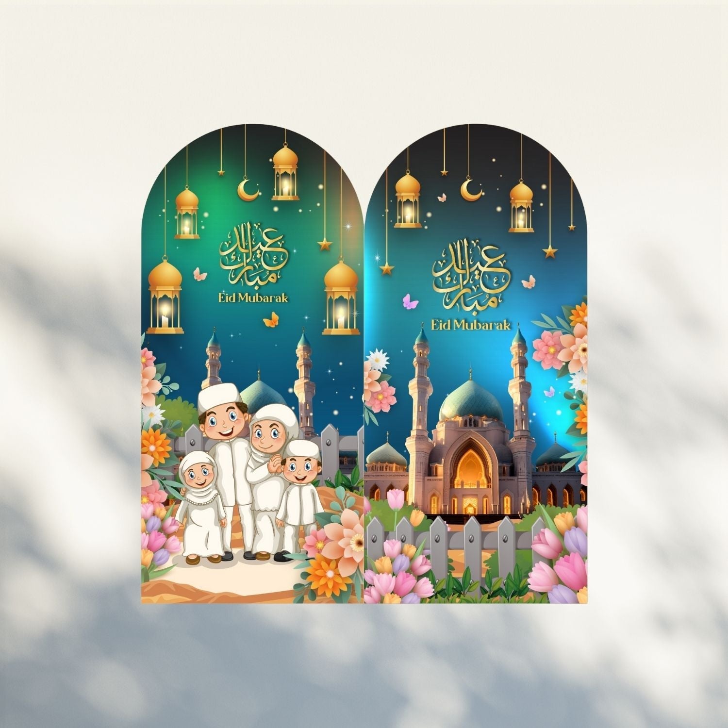 Eid Mubarak Cards Pack of 5 | Buy Eid Cards Online
