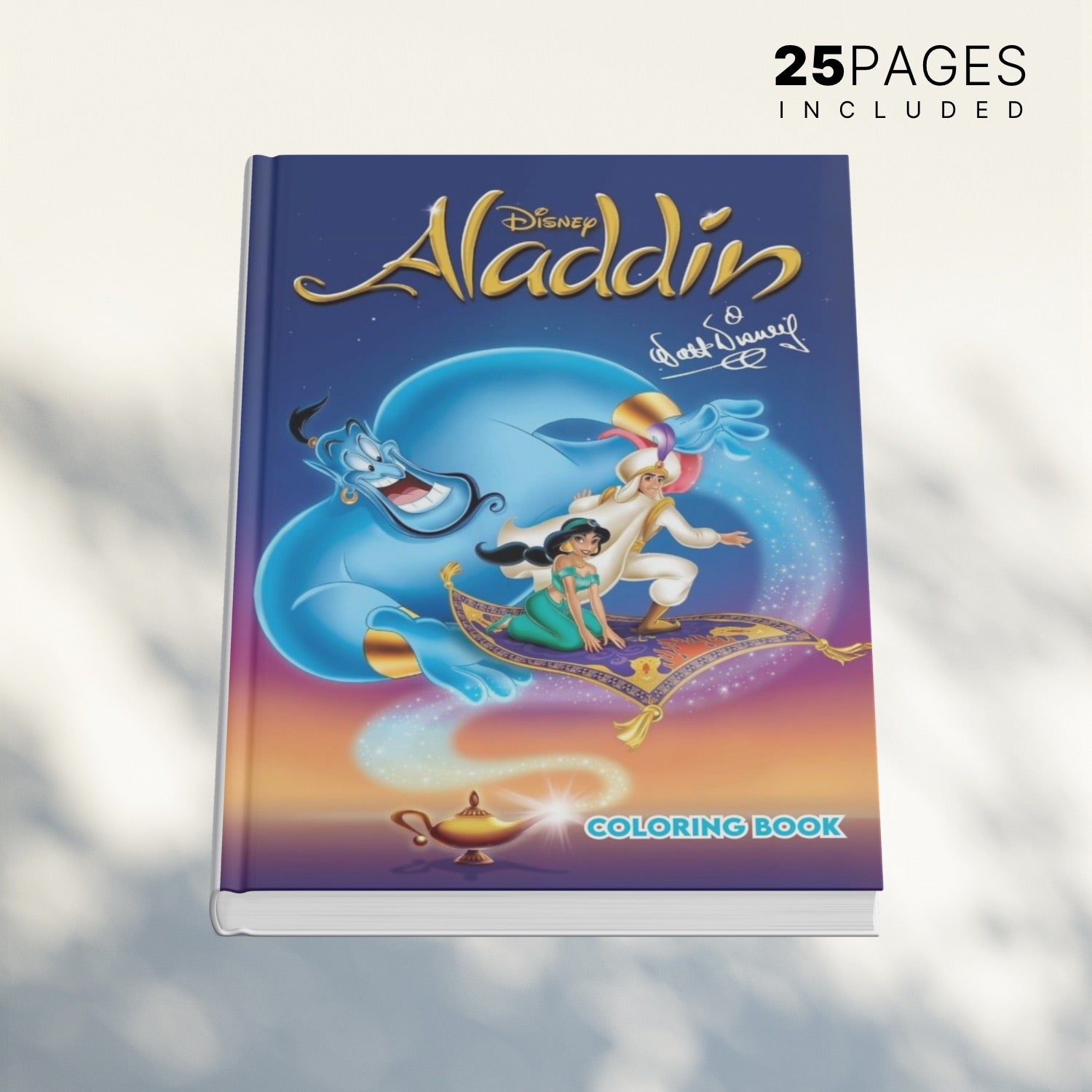 Aladdin Coloring Book